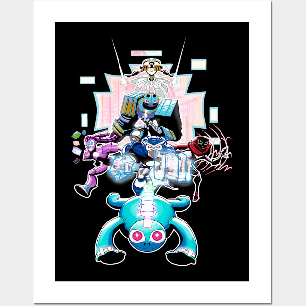 Go Robo Now Team Wall Art by GoRoboNow